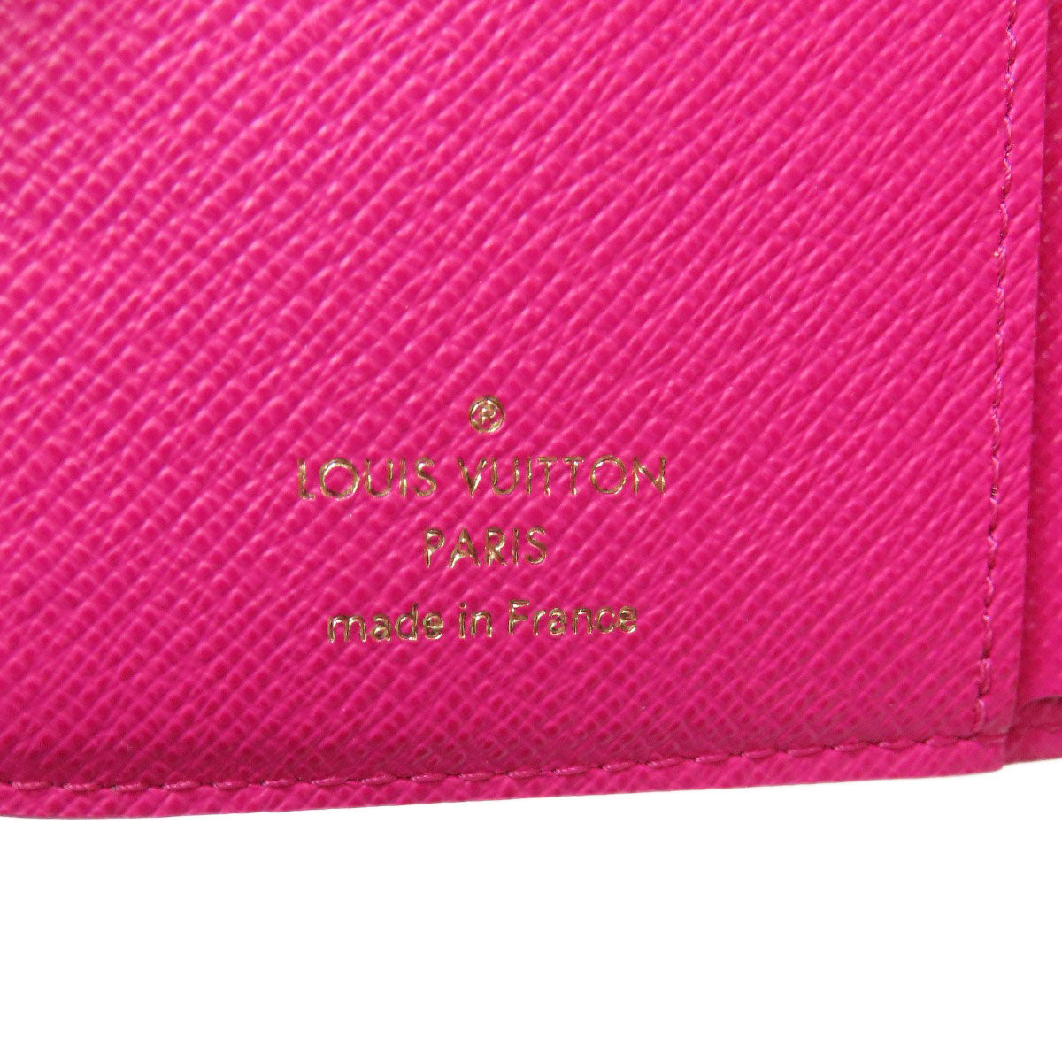 LOUIS VUITTON Bifold Wallet M81472 Monogram canvas pink Portefeuille Lou