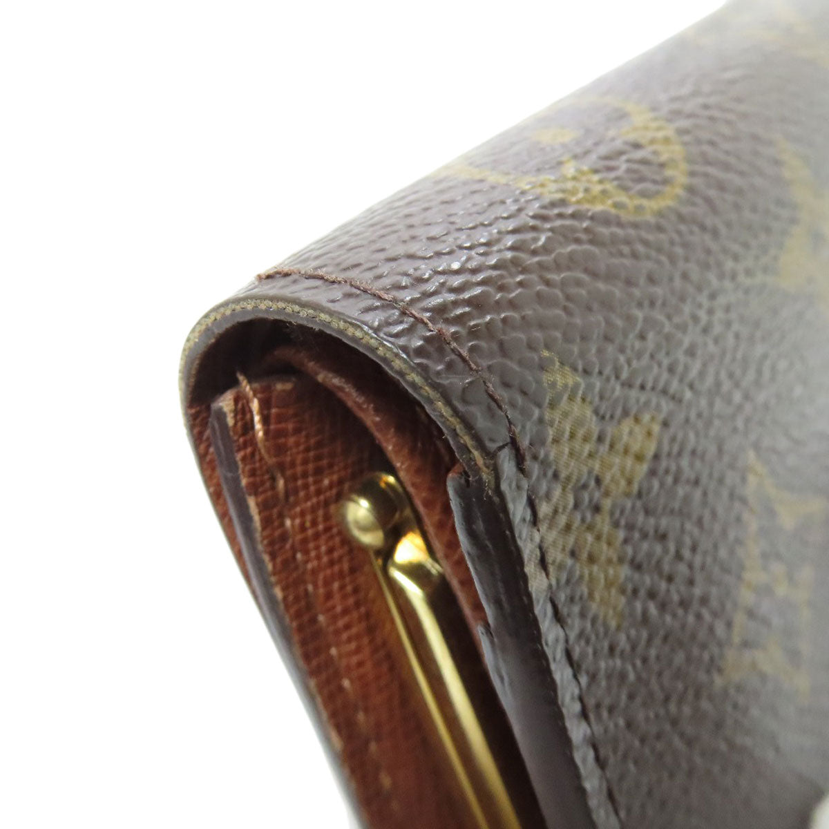 LOUIS VUITTON Bifold Wallet M61663 Monogram canvas Brown Portomoné Vienova