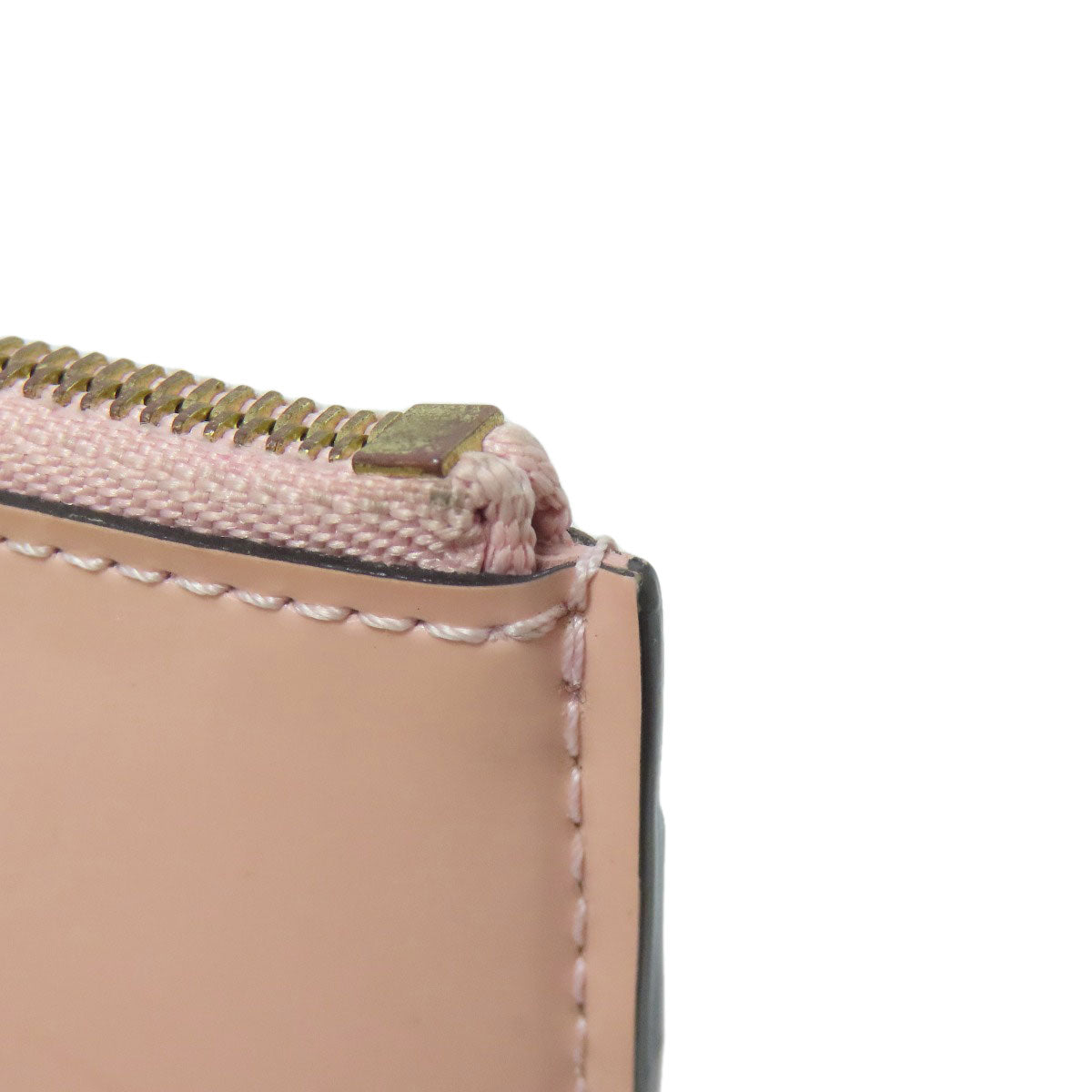 LOUIS VUITTON Coin case M63855 Vernis pink Porto cult · Simple