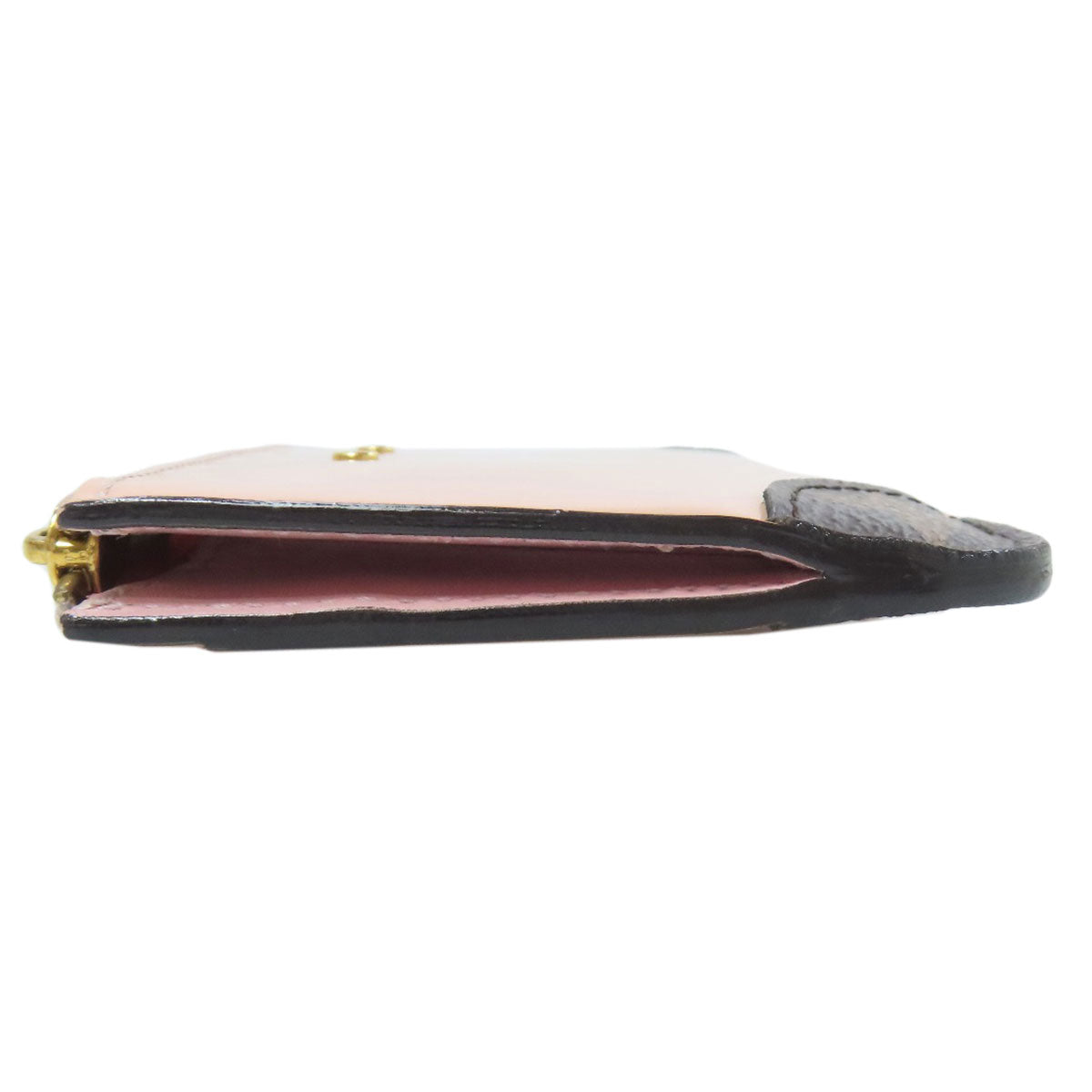 LOUIS VUITTON Coin case M63855 Vernis pink Porto cult · Simple