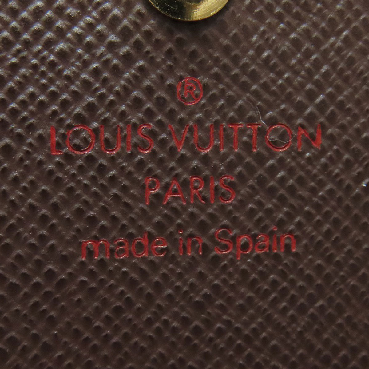 LOUIS VUITTON Bifold Wallet N61736 Damier canvas Brown Portefeuille Tresol