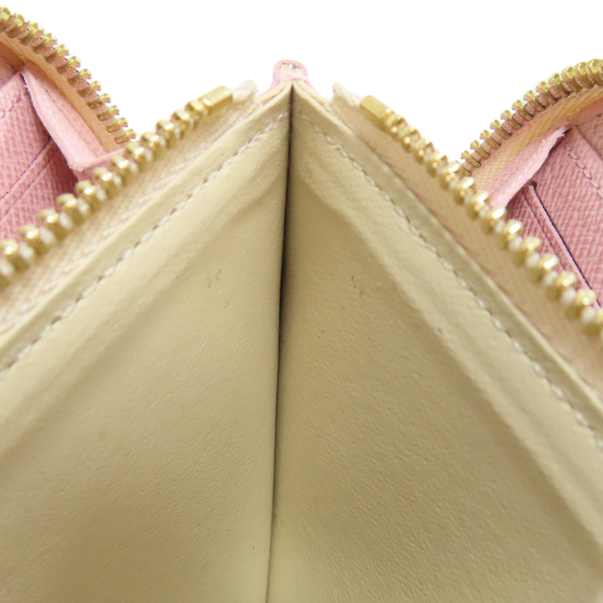 LOUIS VUITTON Long Wallet Purse N61264 Damier canvas white Portefeuille Clemence