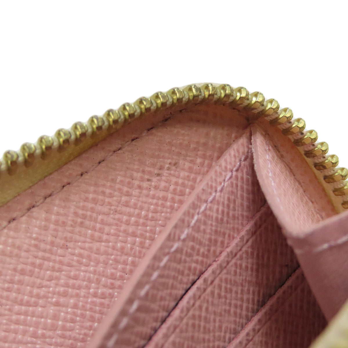 LOUIS VUITTON Long Wallet Purse N61264 Damier canvas white Portefeuille Clemence