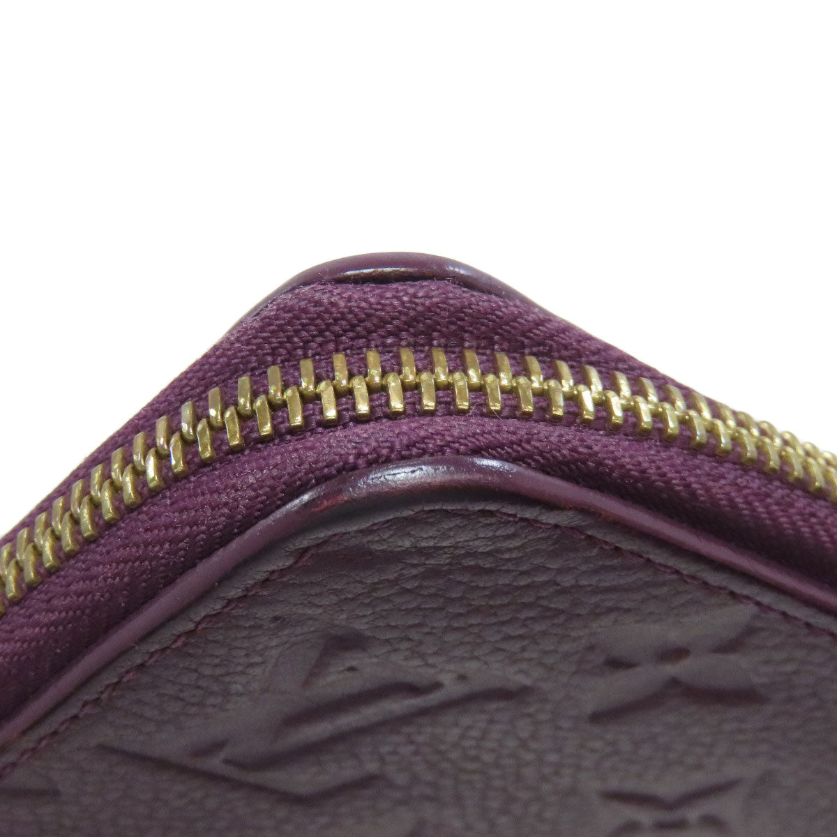 LOUIS VUITTON Long Wallet Purse M60359 Ann Platt purple Portefeuille / Wallet Ron