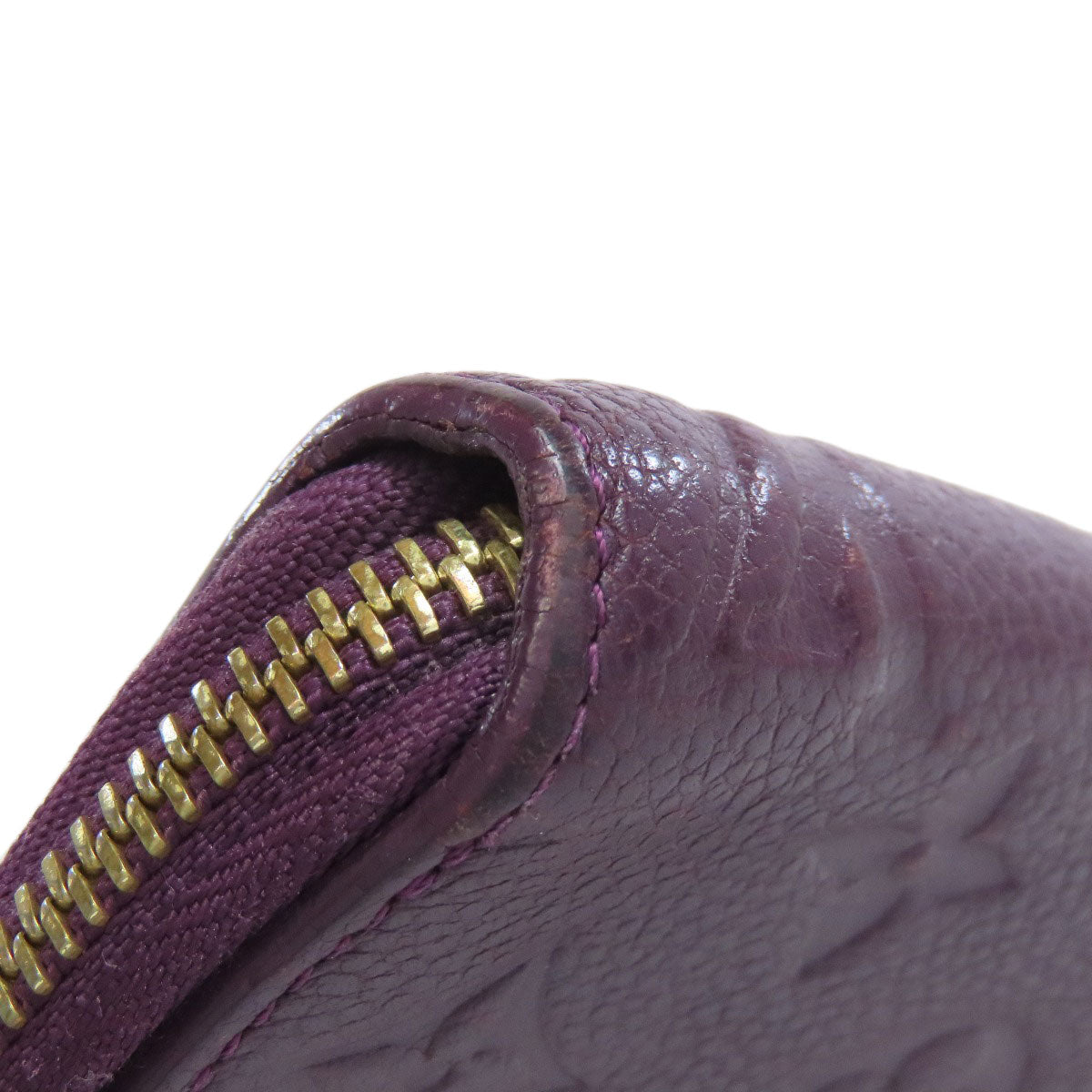 LOUIS VUITTON Long Wallet Purse M60359 Ann Platt purple Portefeuille / Wallet Ron
