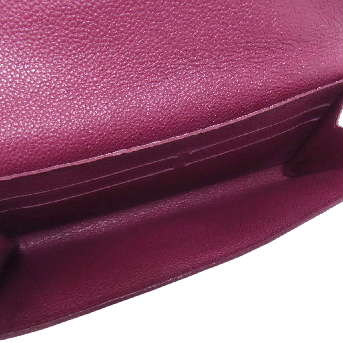 LOUIS VUITTON Long Wallet Purse M60341 Ann Platt purple Portefeuille Curie