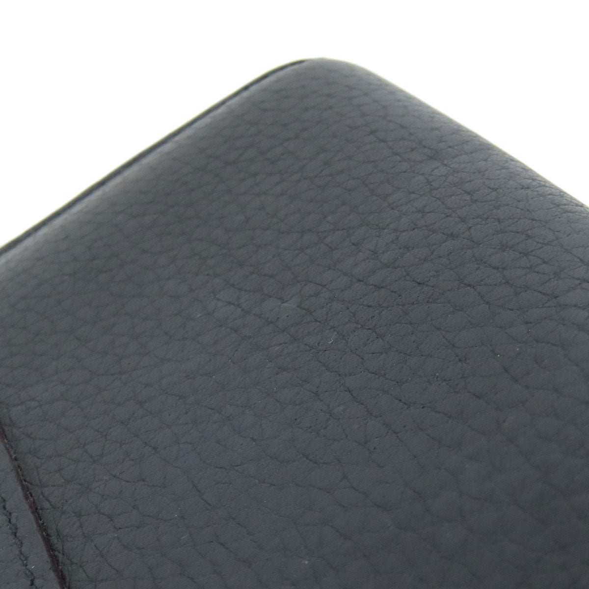 LOUIS VUITTON Long Wallet Purse M61248 Taurillon Clemence black Portefeuille Capsine