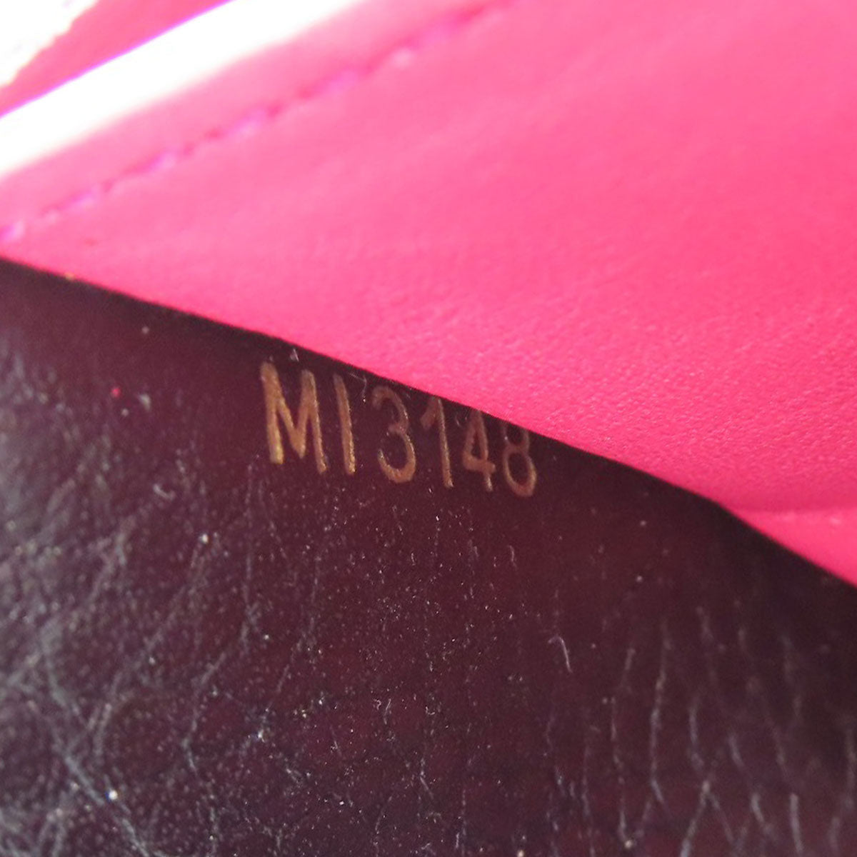 LOUIS VUITTON Long Wallet Purse M61248 Taurillon Clemence black Portefeuille Capsine
