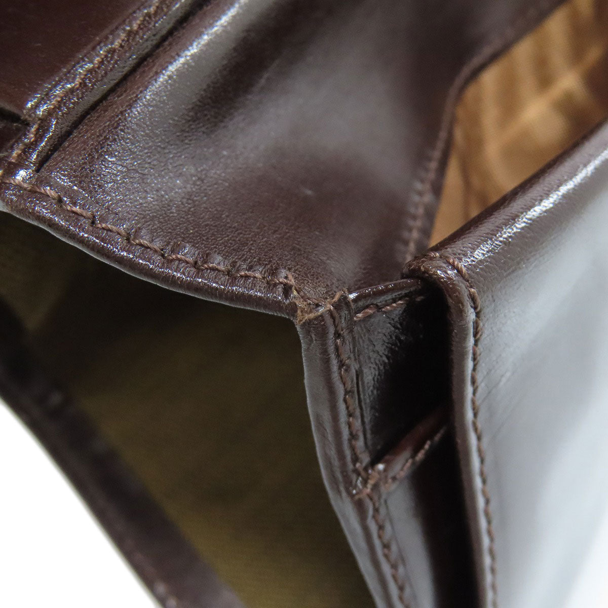 FENDI Bifold Wallet canvas Brown Zucca Pattern