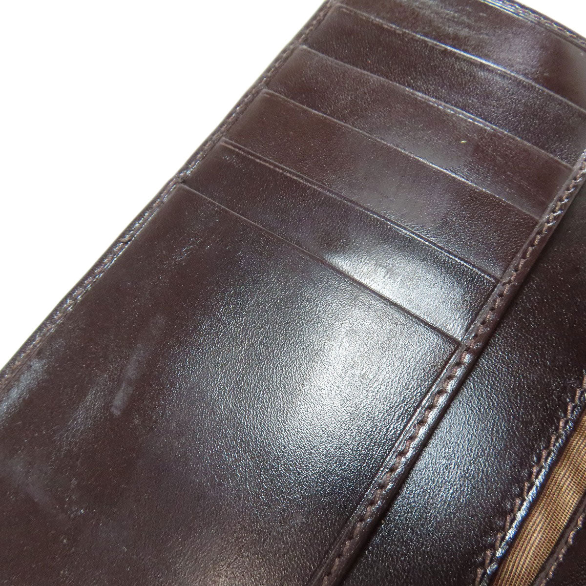 FENDI Bifold Wallet canvas Brown Zucca Pattern