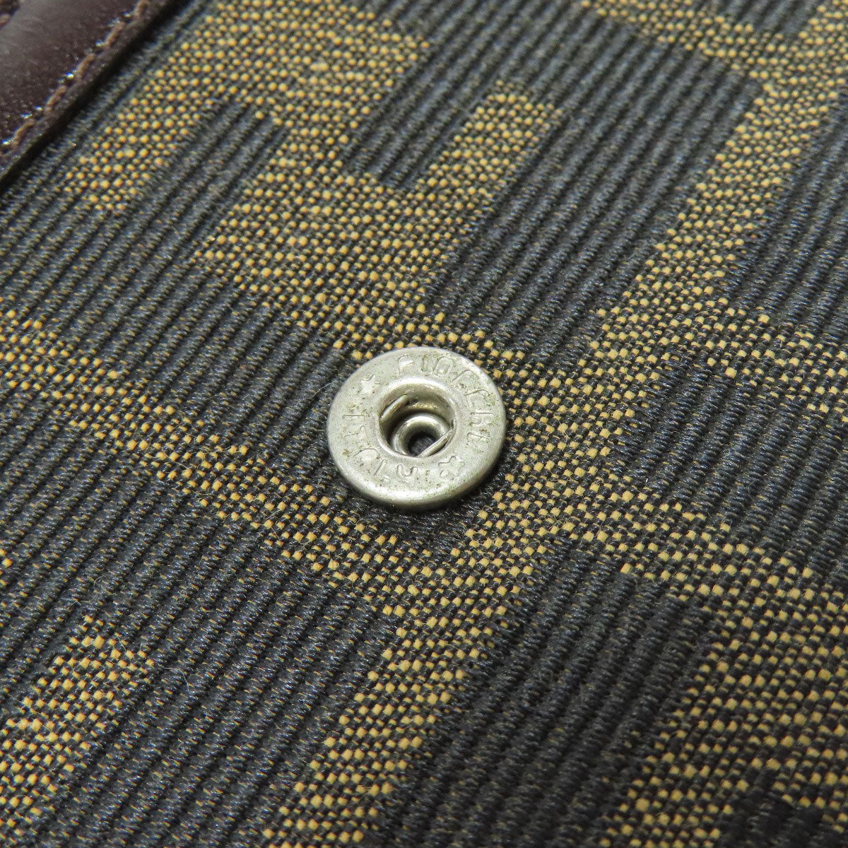 FENDI Bifold Wallet canvas Brown Zucca Pattern