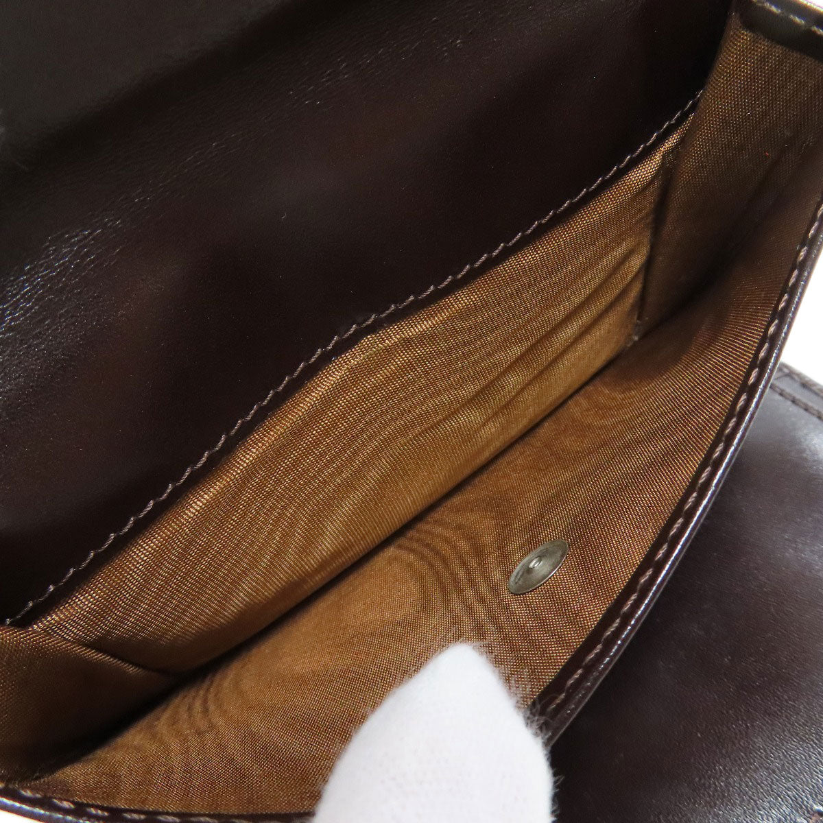 FENDI Bifold Wallet canvas Brown Zucca Pattern