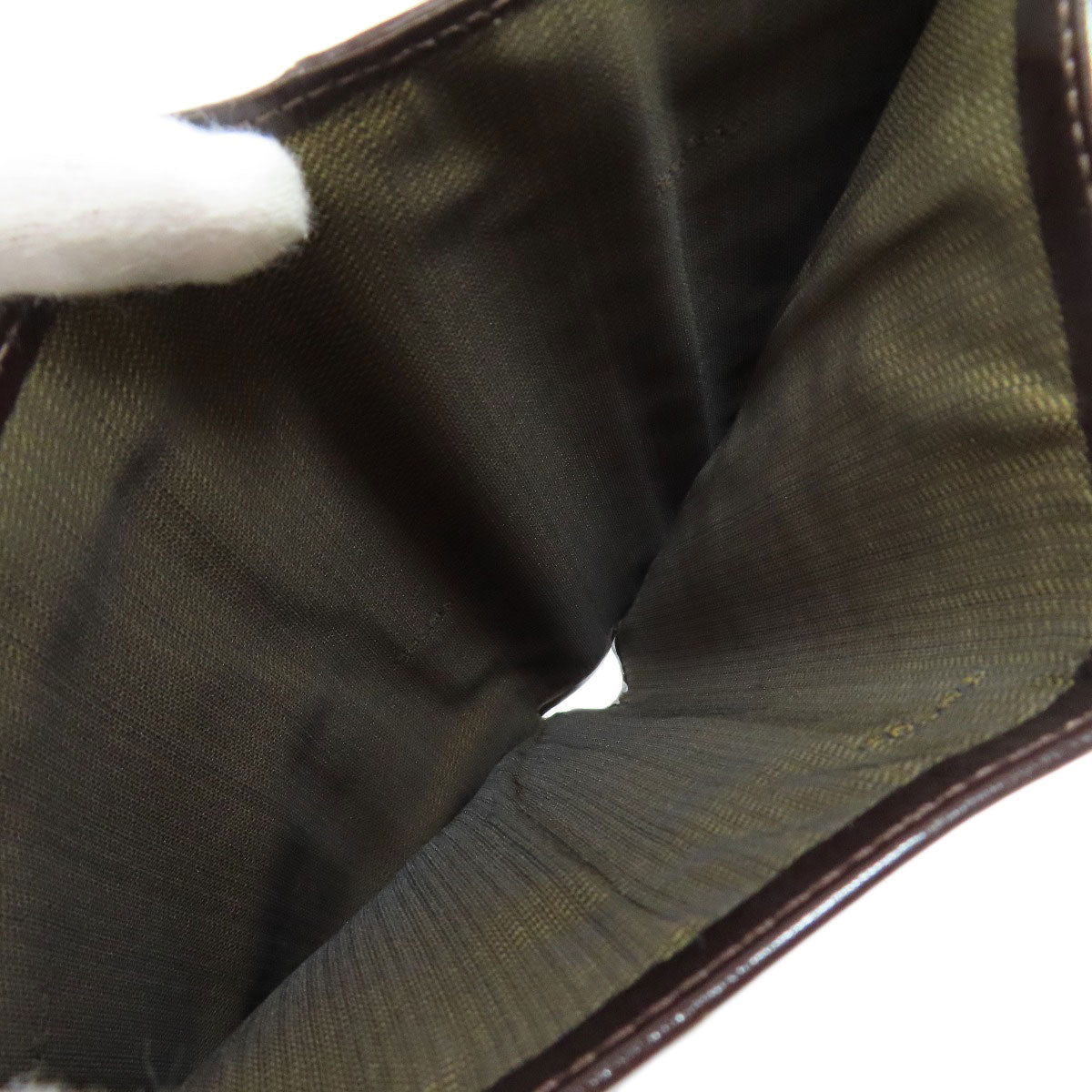FENDI Bifold Wallet canvas Brown Zucca Pattern