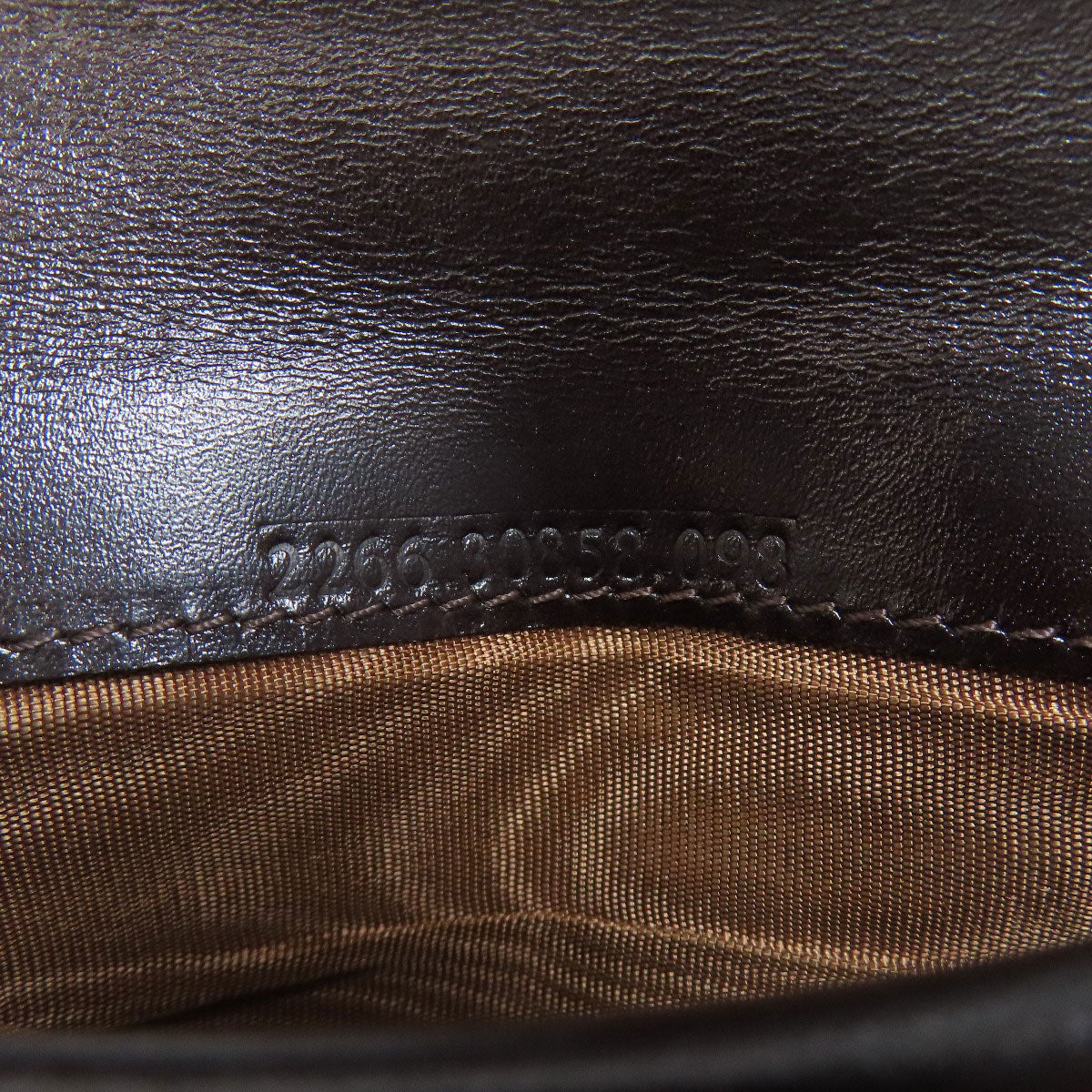 FENDI Bifold Wallet canvas Brown Zucca Pattern