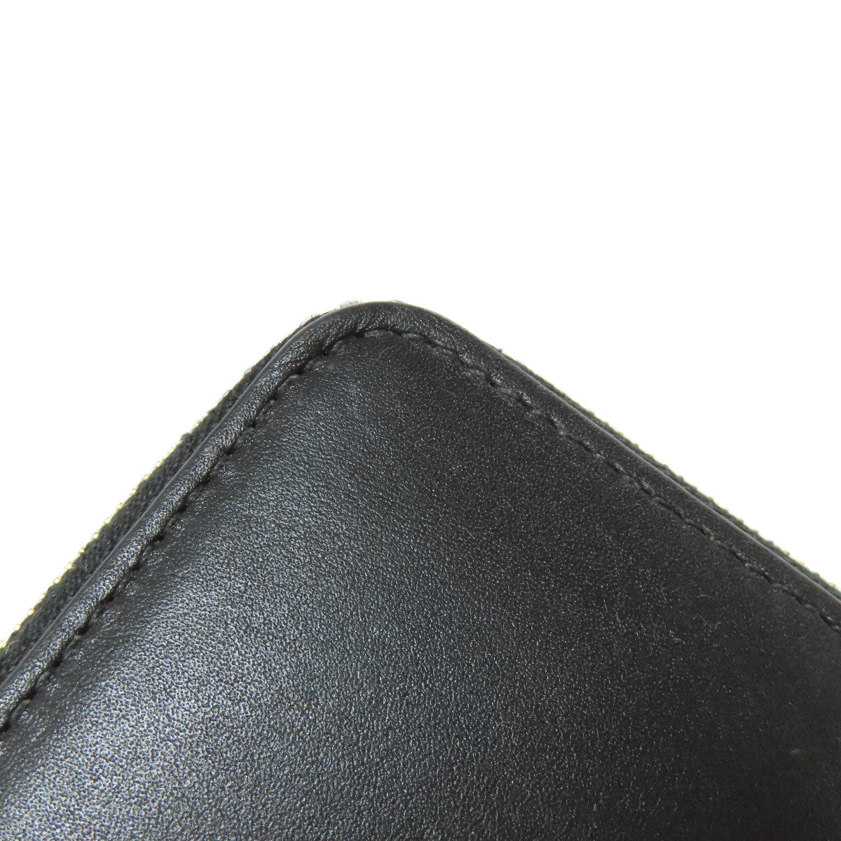 LOEWE Bifold Wallet Calfskin black Knot Compact Zip-Around Wallet