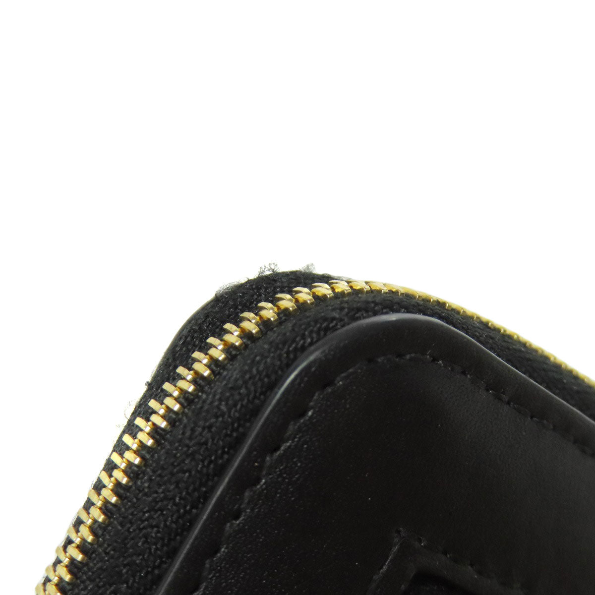 LOEWE Bifold Wallet Calfskin black Knot Compact Zip-Around Wallet