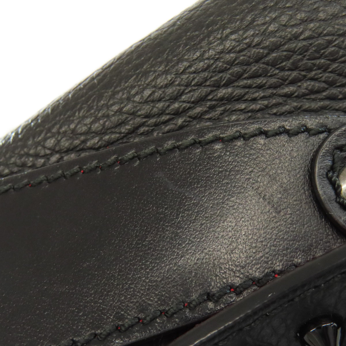 Christian Louboutin Tote Bag leather black Panettone 2WAY