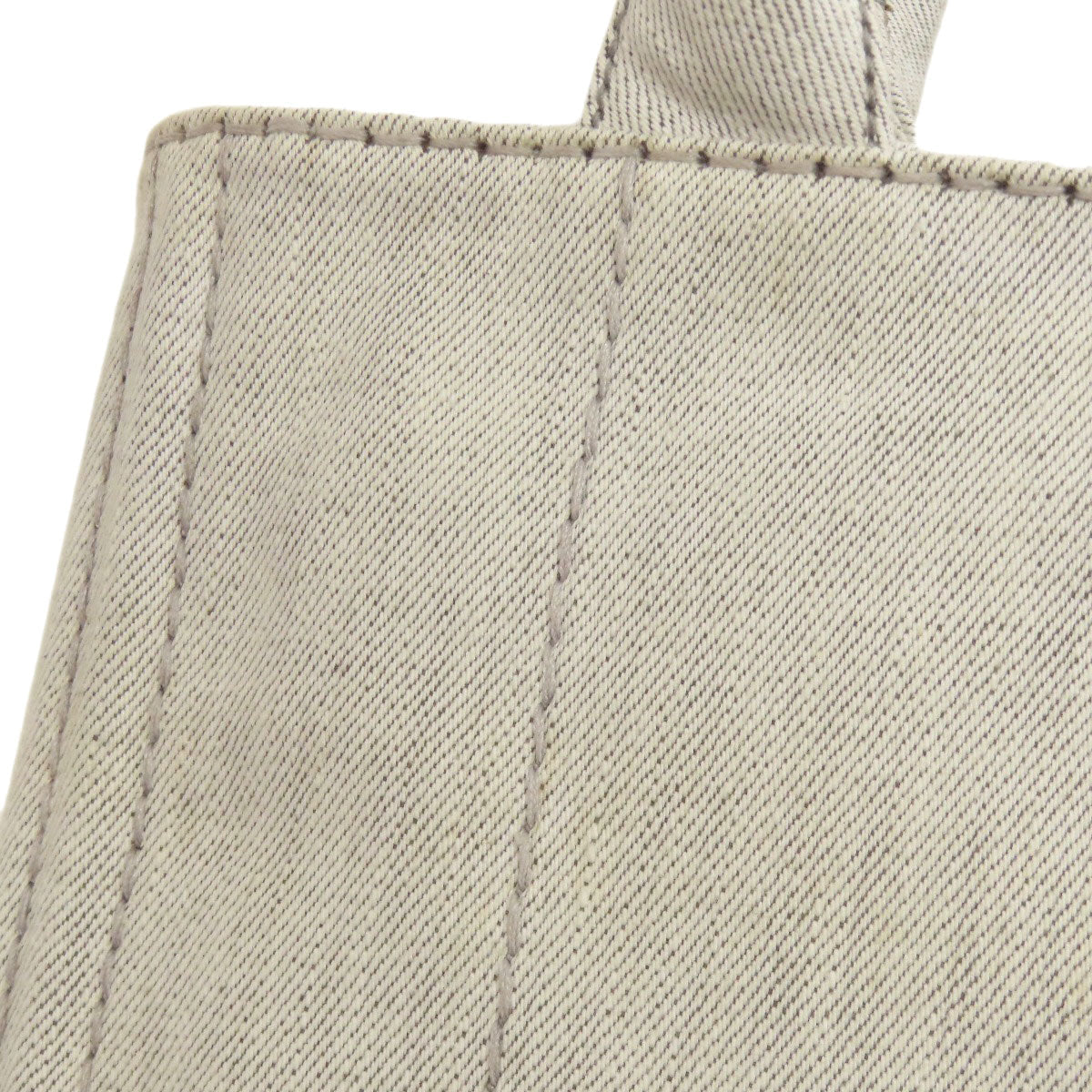 PRADA Handbag denim gray Canapa mini 2 WAY
