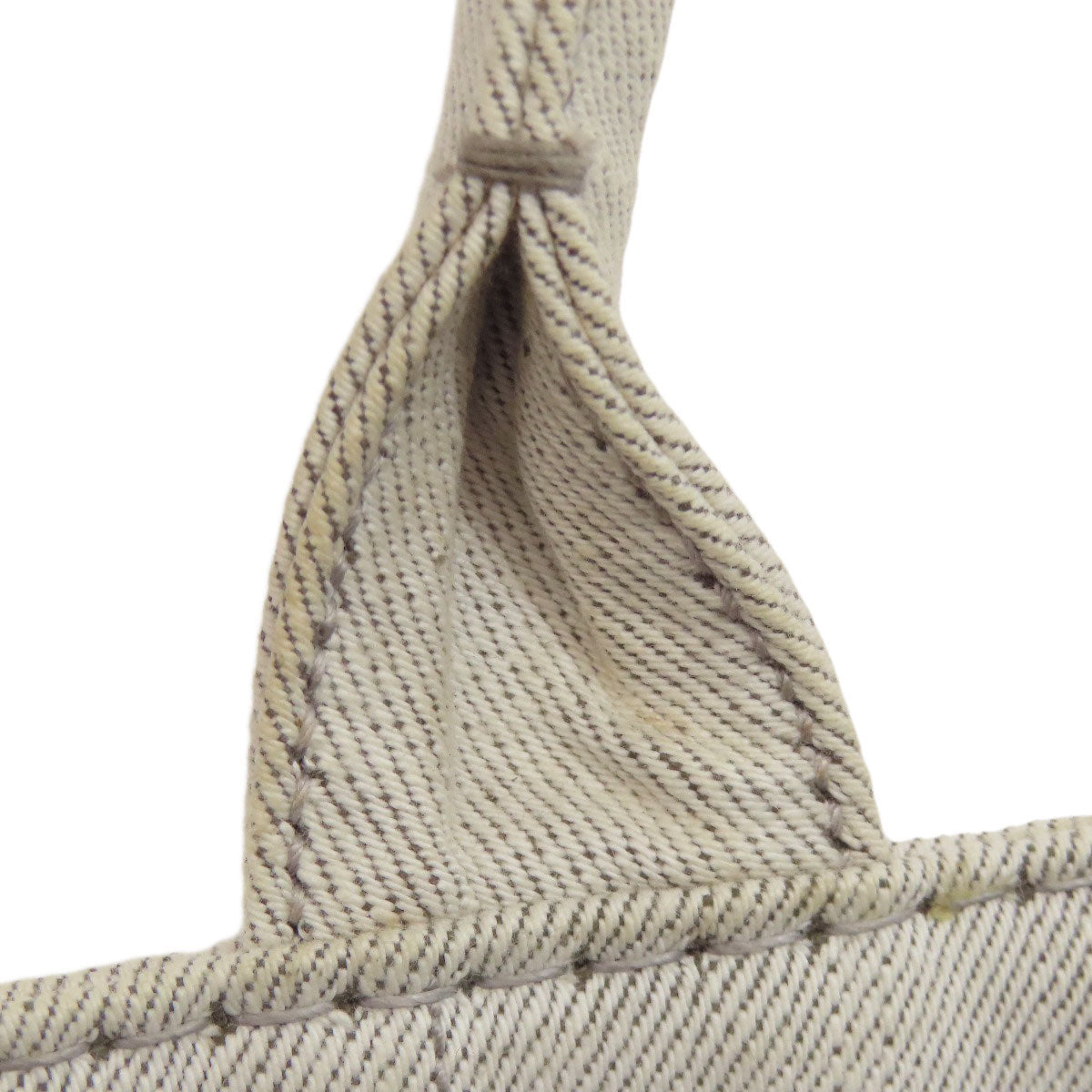 PRADA Handbag denim gray Canapa mini 2 WAY