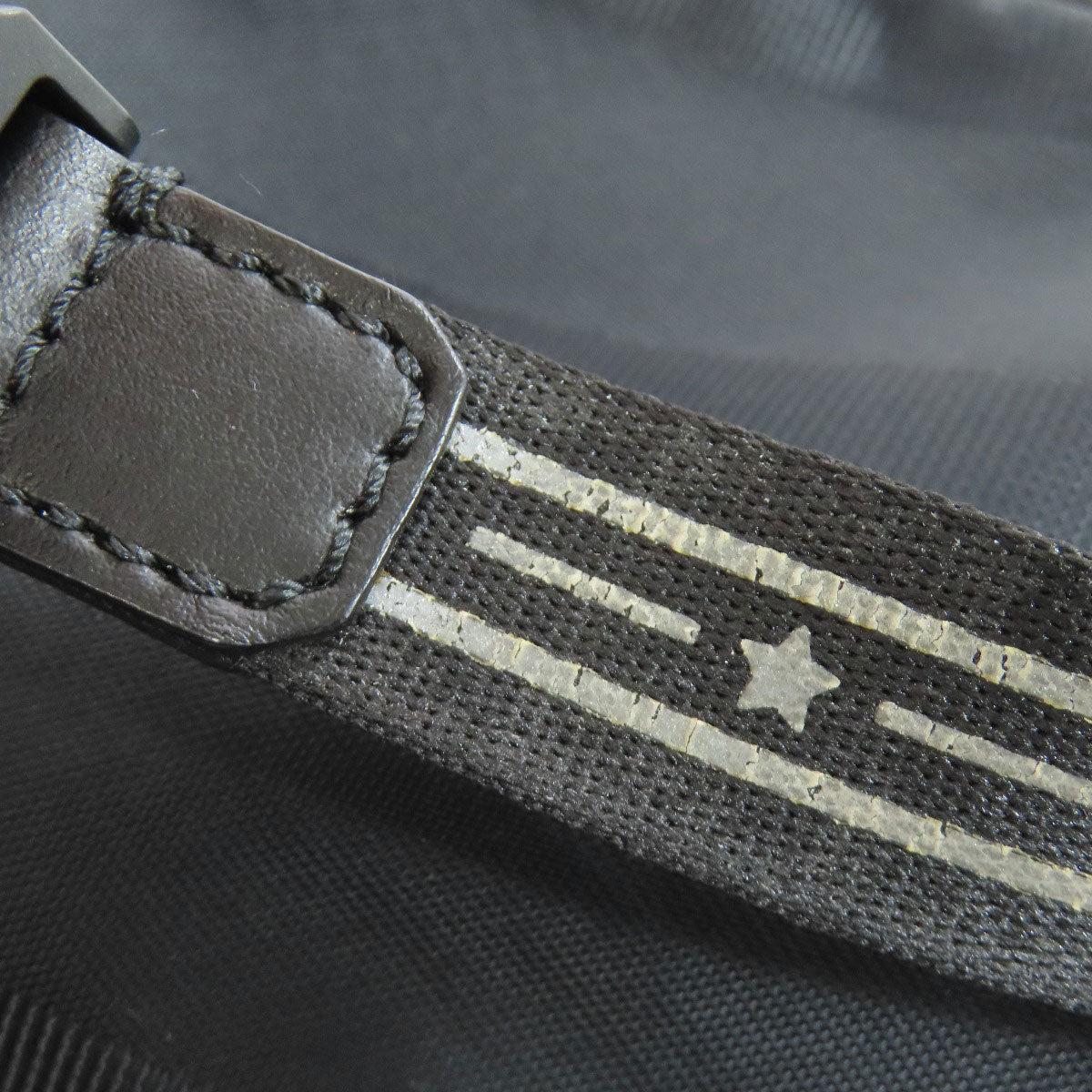 FENDI Shoulder Bag Nylon black logo