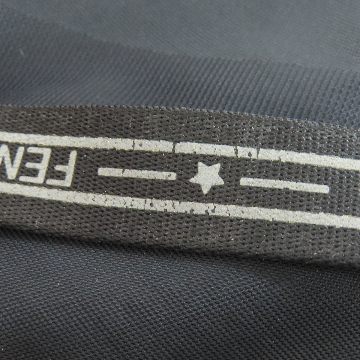 FENDI Shoulder Bag Nylon black logo
