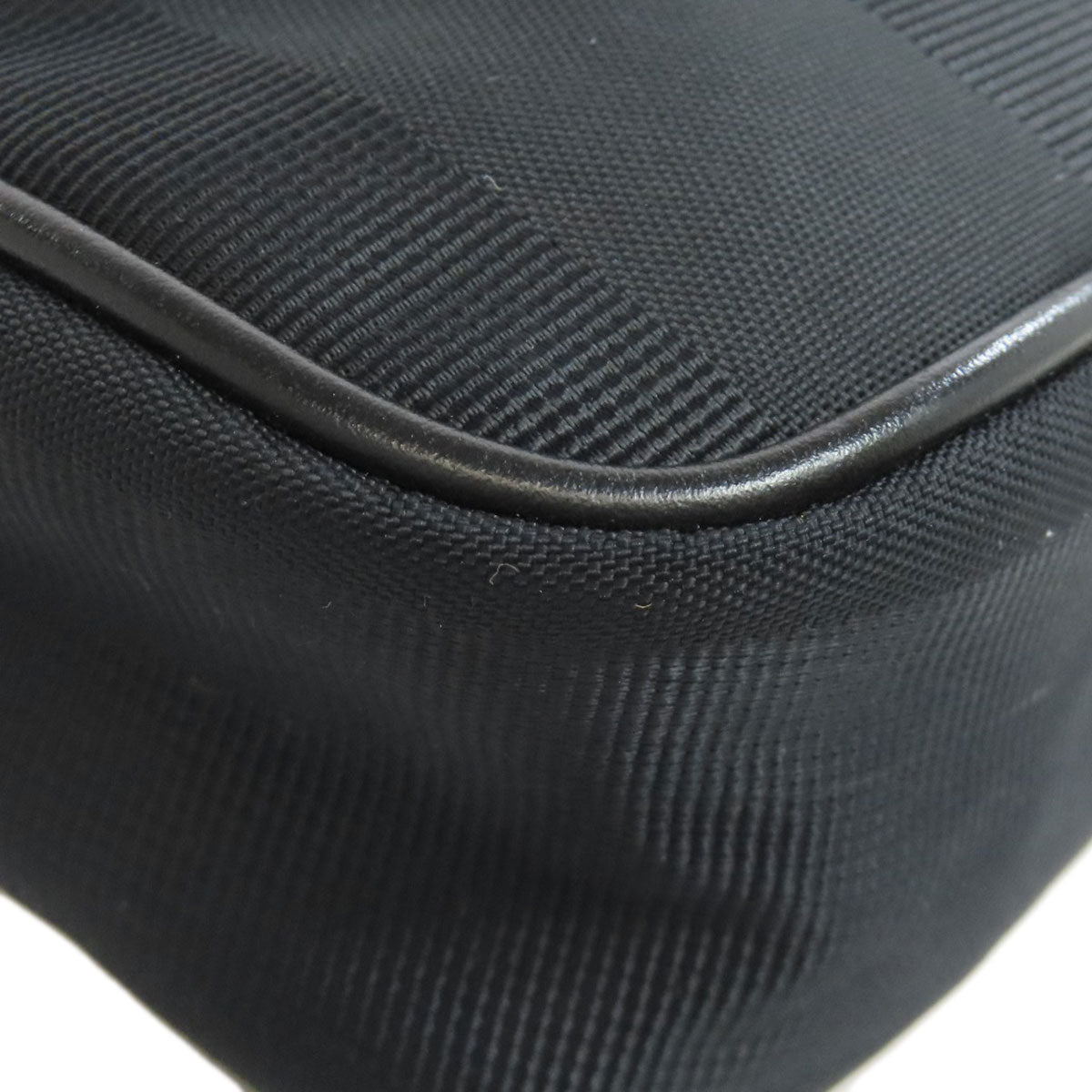 FENDI Shoulder Bag Nylon black logo