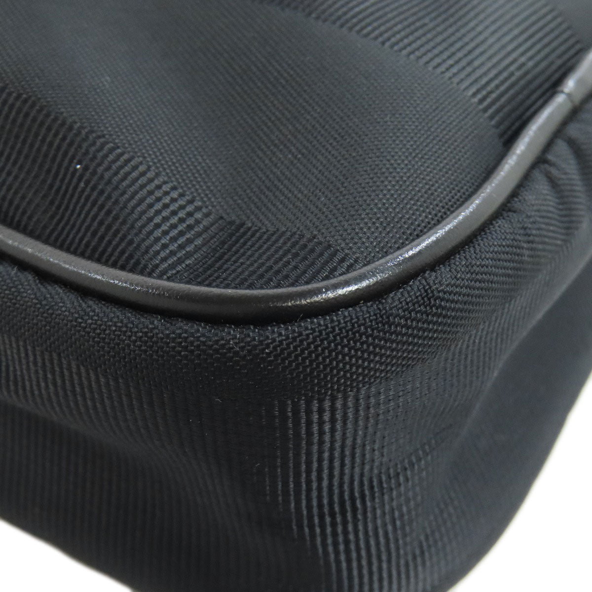 FENDI Shoulder Bag Nylon black logo