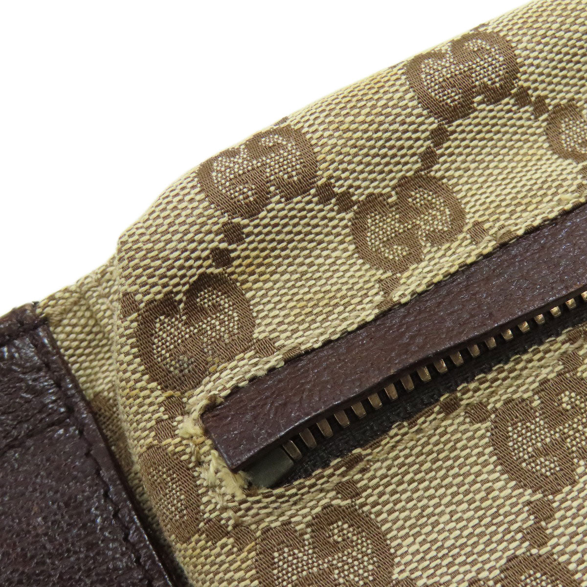 GUCCI Hip bag 28566 canvas Brown GG