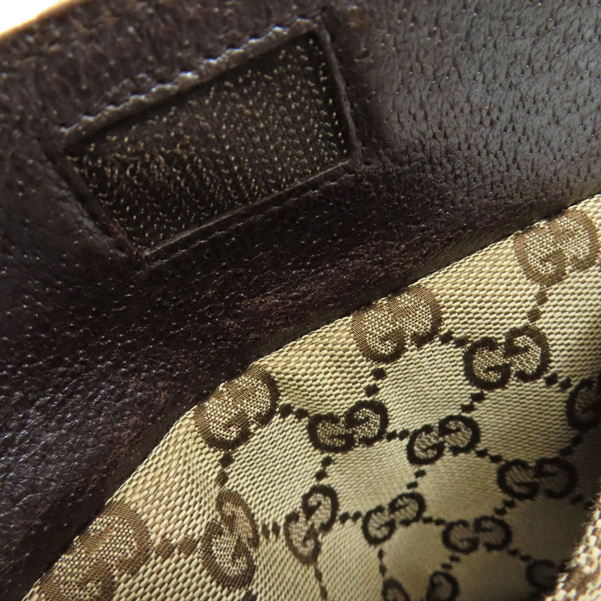 GUCCI Hip bag 28566 canvas Brown GG
