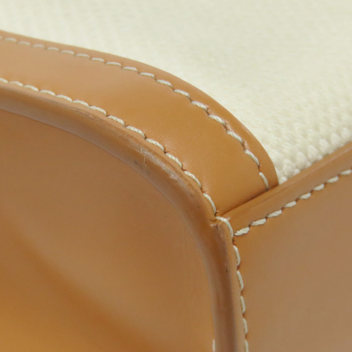 CELINE Handbag canvas white Mini Vertical Cover 2WAY