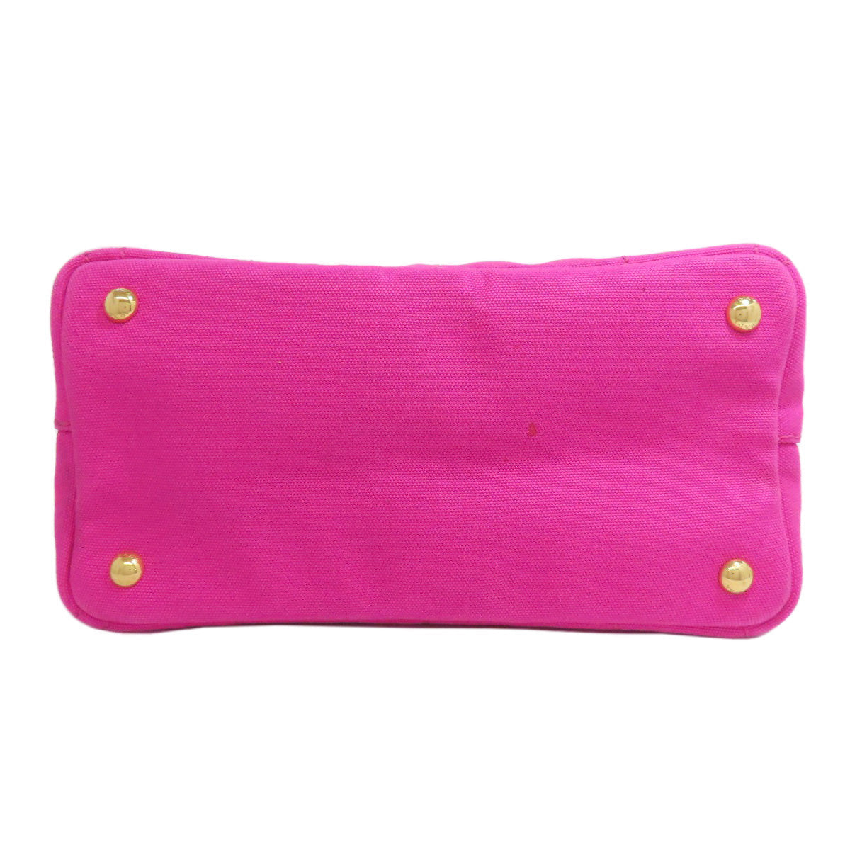 PRADA Handbag canvas pink Canapa mini 2 WAY