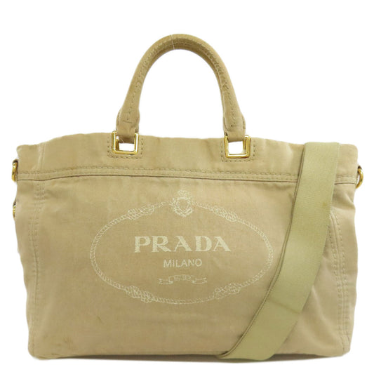 PRADA Tote Bag BN2069 denim Brown Denim 2WAY