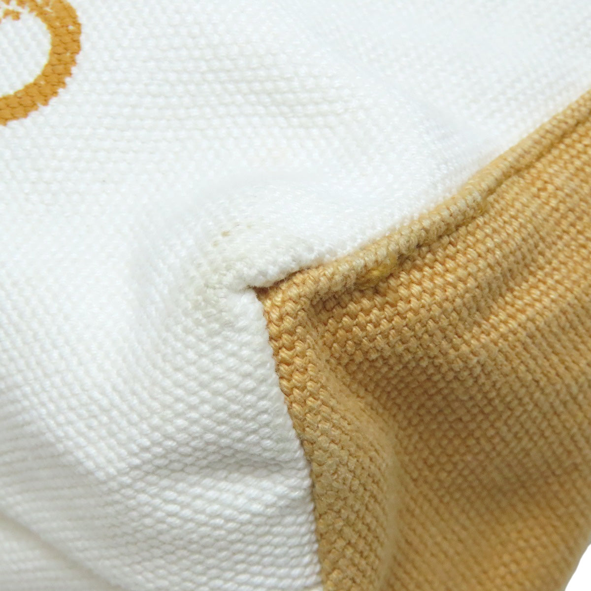 LOUIS VUITTON Tote Bag canvas white Fondation Tote