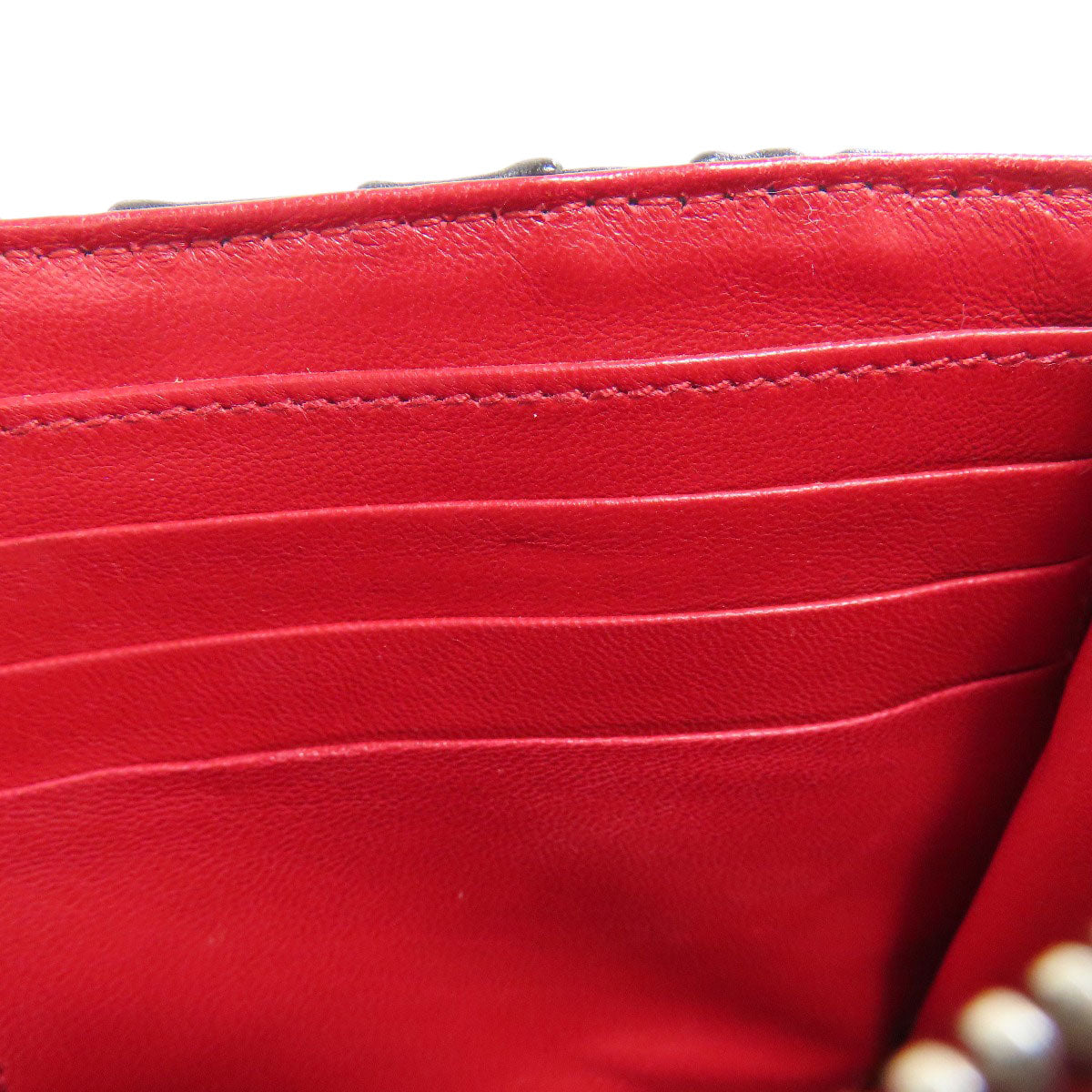 PRADA Shoulder Bag leather black Gathered