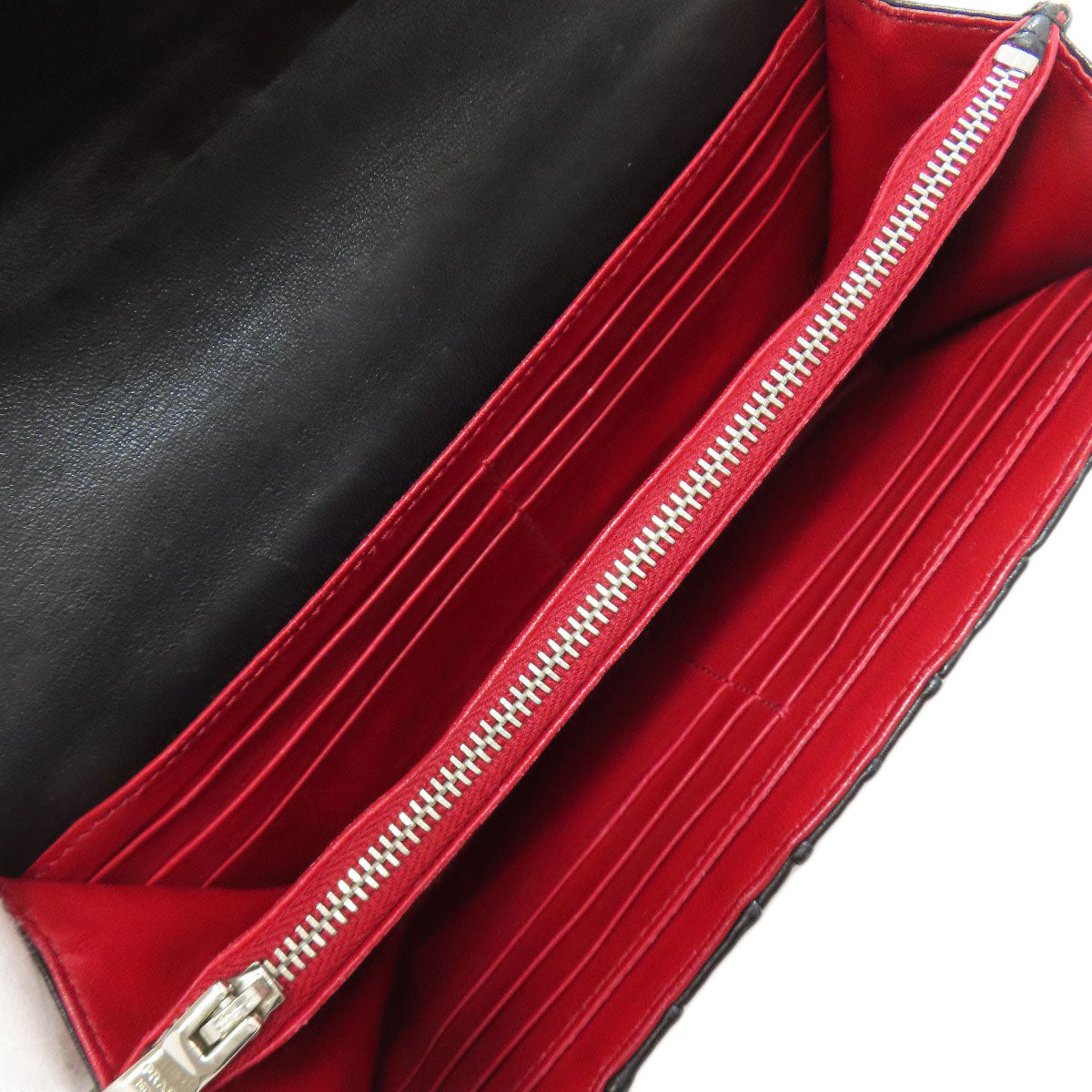 PRADA Shoulder Bag leather black Gathered