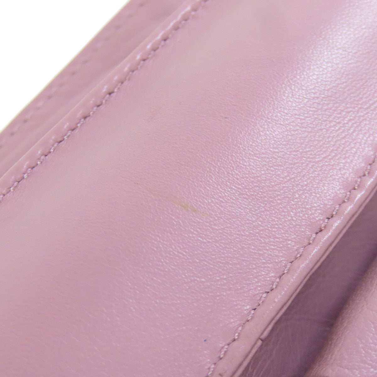 LOEWE Shoulder Bag lambskin purple Barocco