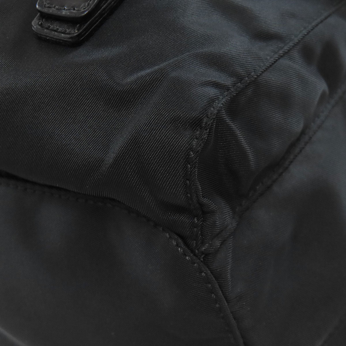 PRADA Backpack Nylon black logoMetal