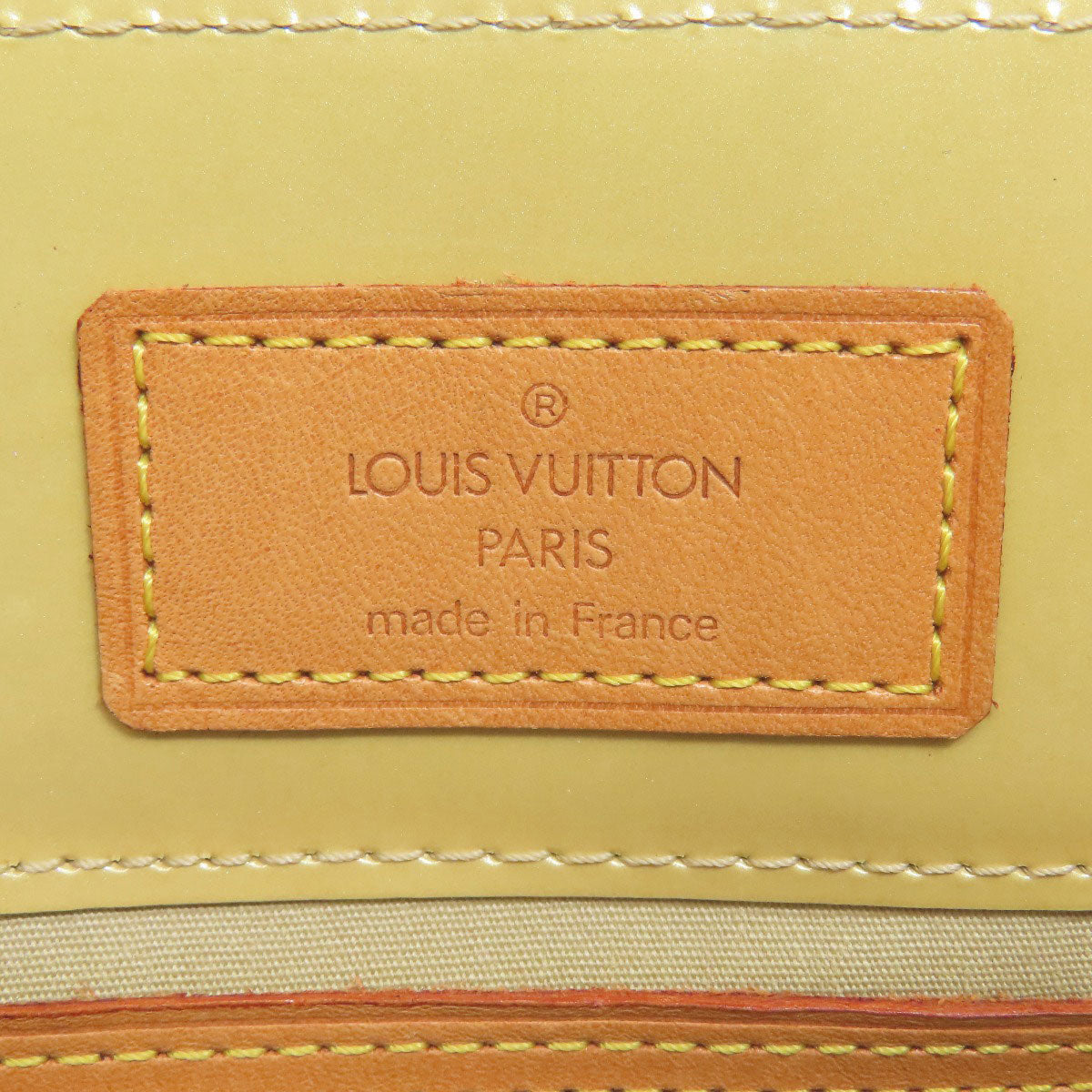LOUIS VUITTON Handbag M91144 Vernis beige Lead PM