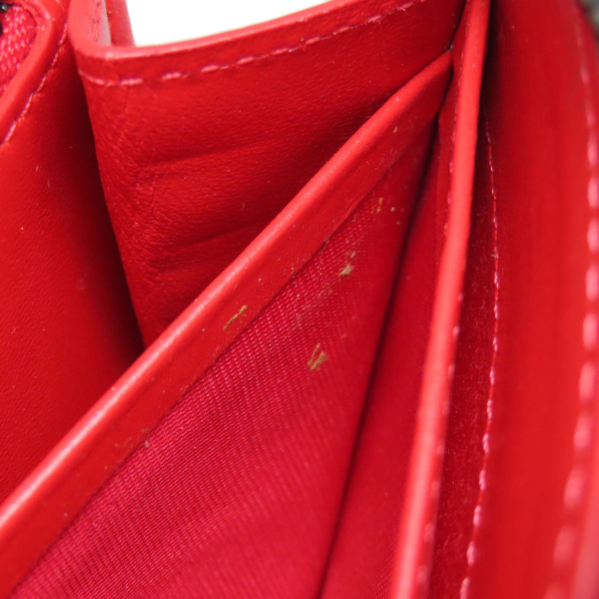 Christian Louboutin Long Wallet Purse Calfskin black Studs