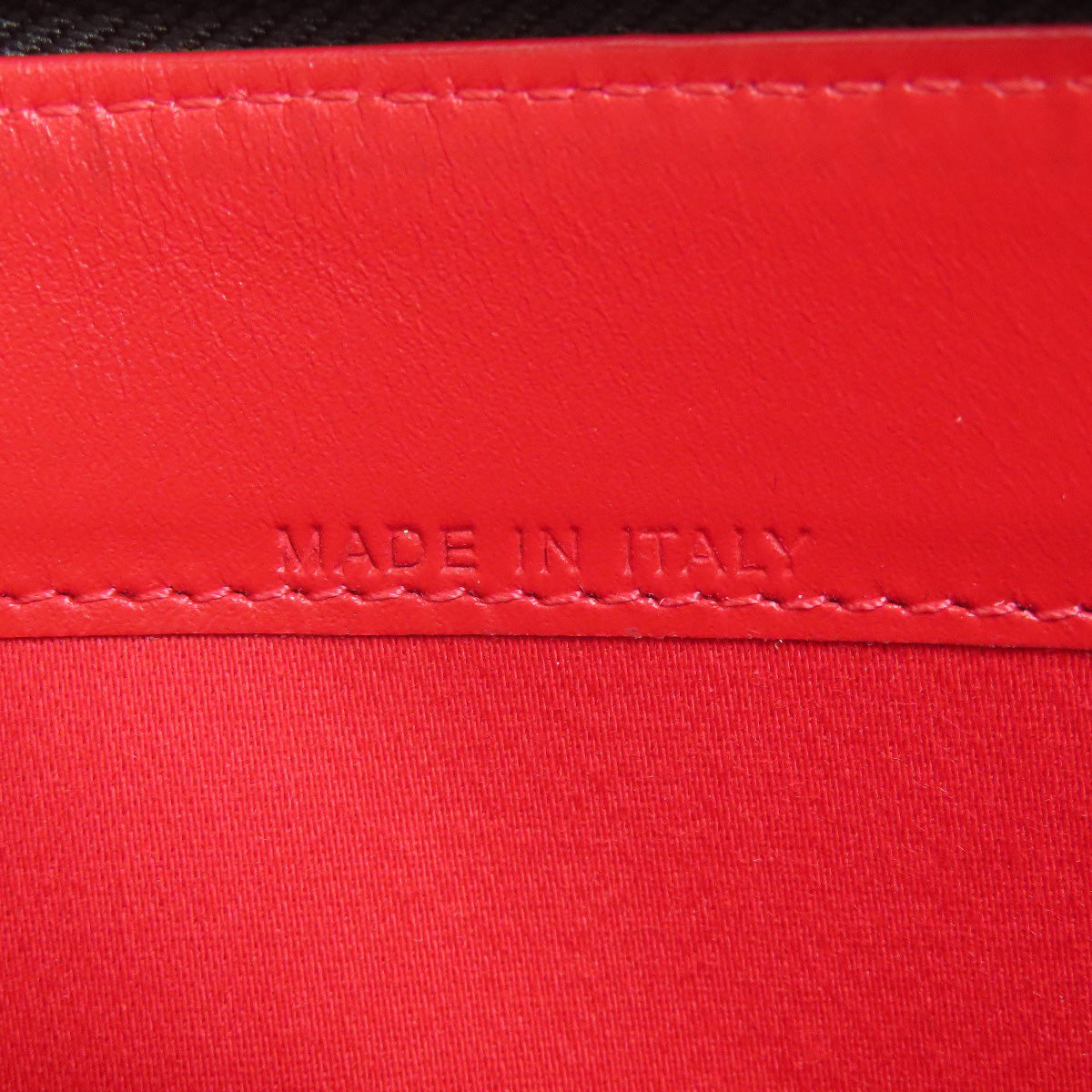 Christian Louboutin Long Wallet Purse Calfskin black Studs