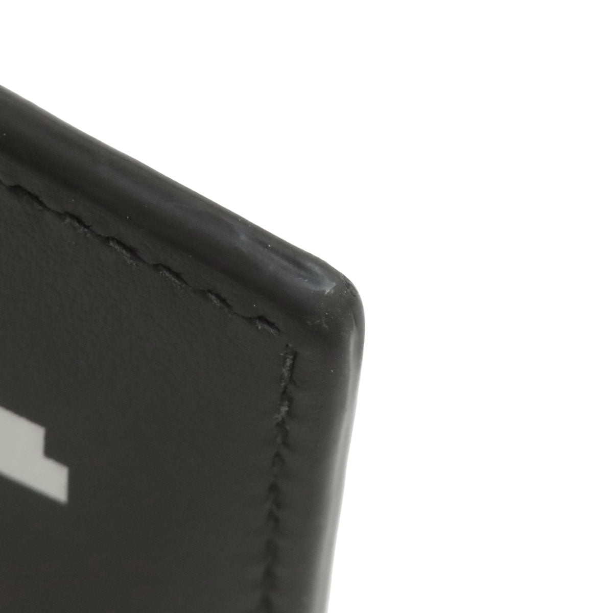 BURBERRY Coin case leather black Card Case