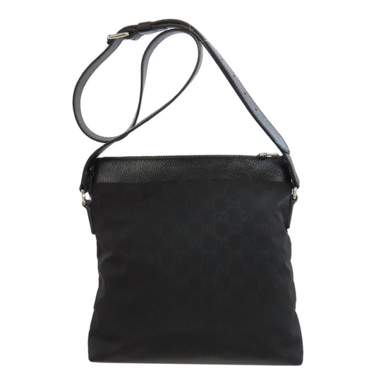 GUCCI Shoulder Bag 510342 Nylon black Outlet GG