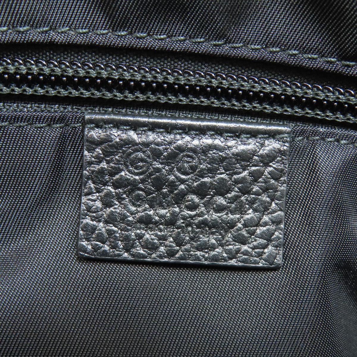 GUCCI Shoulder Bag 510342 Nylon black Outlet GG
