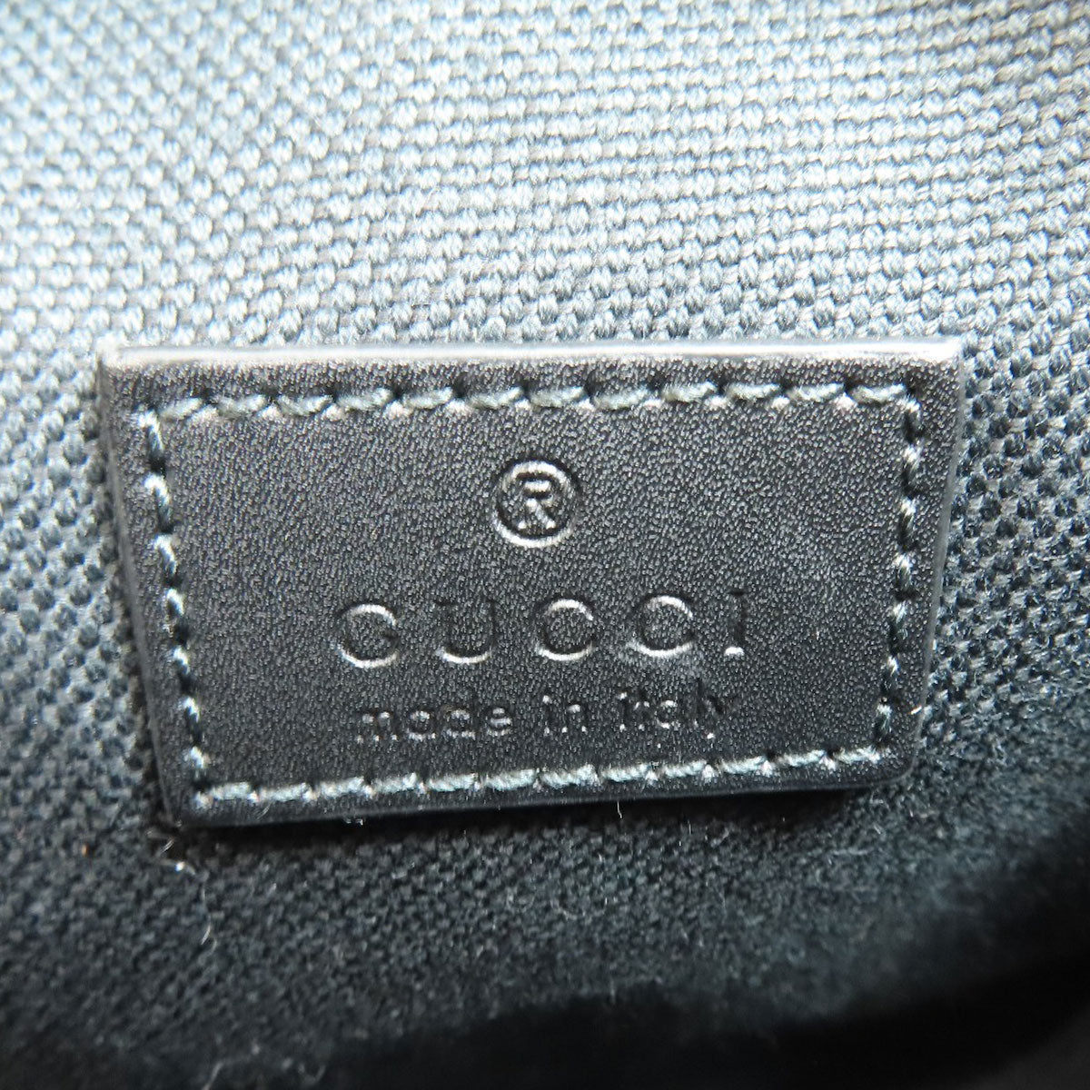 GUCCI Shoulder Bag 682357 PVC black GG Supreme