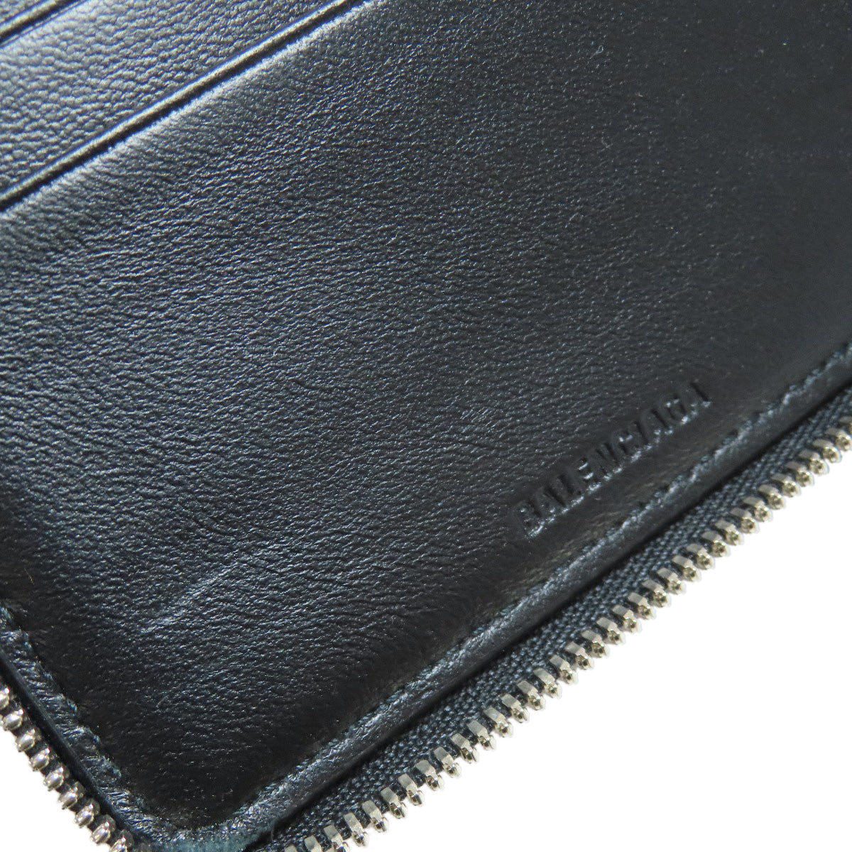 BALENCIAGA Bifold Wallet 659224 Calfskin black Essential Mini Wallet