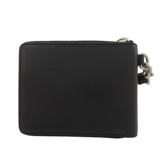BALENCIAGA Bifold Wallet 659224 Calfskin black Essential Mini Wallet