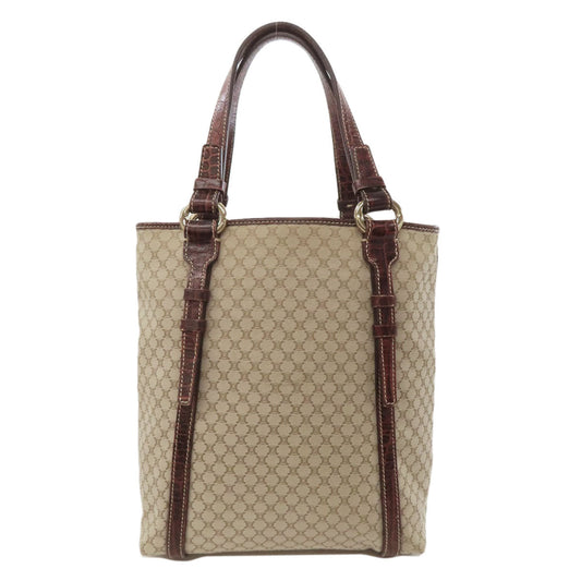CELINE Tote Bag canvas Brown Macadam