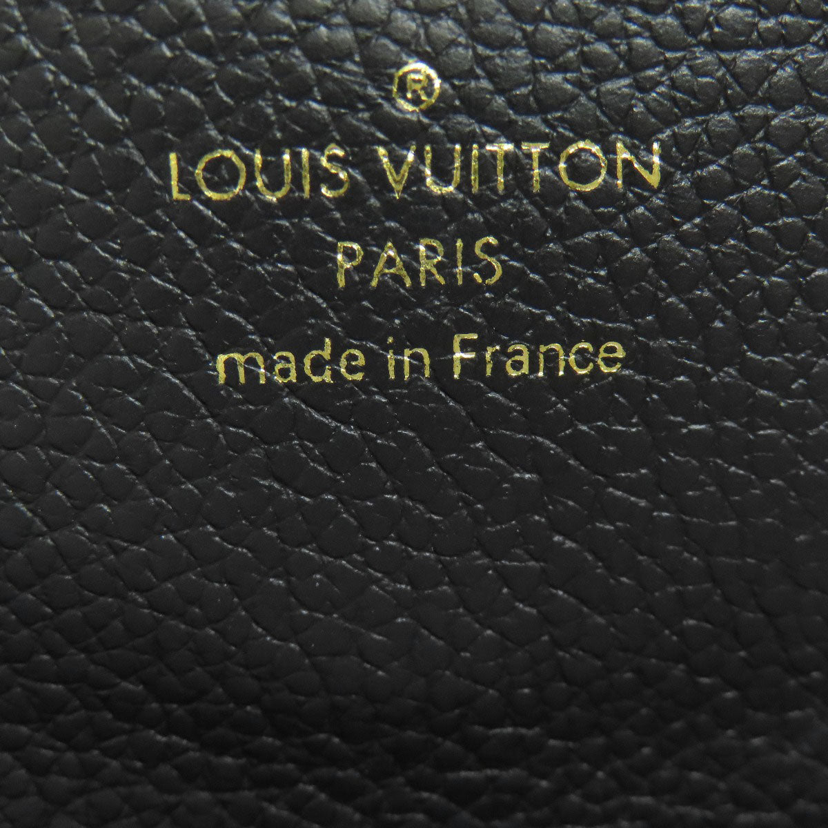 LOUIS VUITTON Coin case M60633 Ann Platt black Pochette cree