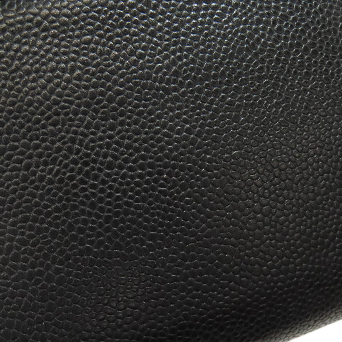 CHANEL Long Wallet Purse Grained Calfskin Skin black COCO Mark