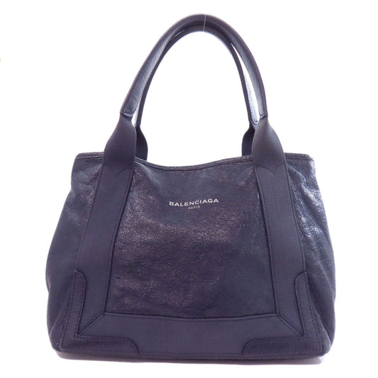 BALENCIAGA Handbag 339933 Calfskin Navy Navy kabas